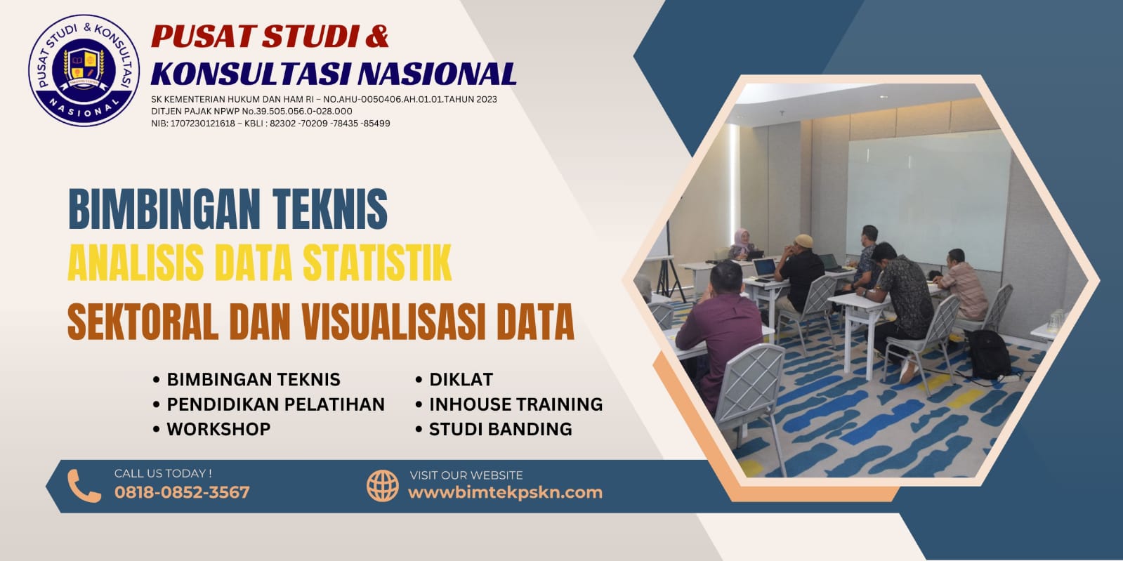 Bimtek Analisis Data Statistik Sektoral dan Visualisasi Data
