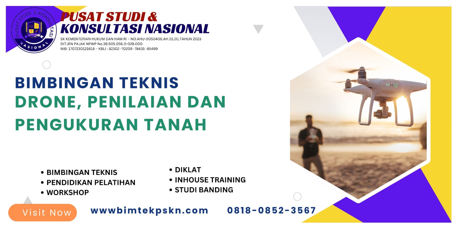 Bimtek Drone, Penilaian dan Pengukuran Tanah