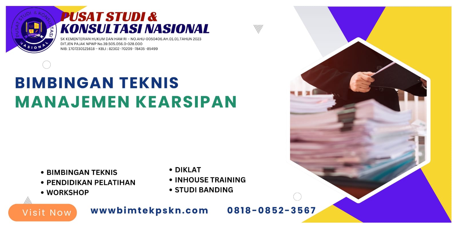 Bimtek Manajemen Kearsipan