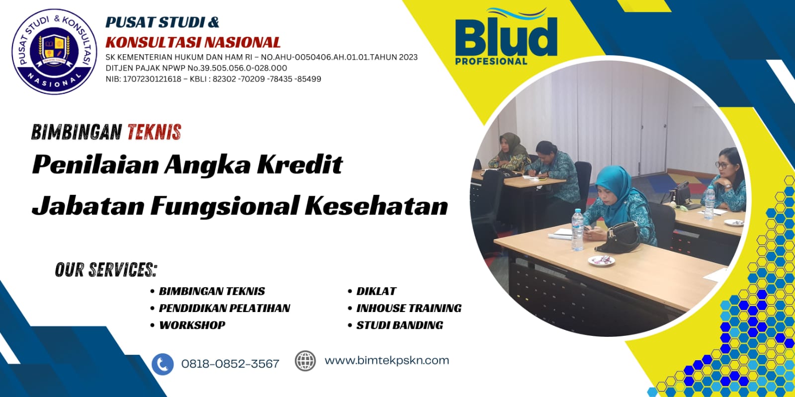 Bimtek Penilaian Angka Kredit Jabatan Fungsional Kesehatan