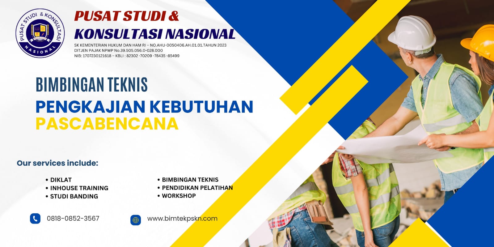 Bimtek Pengkajian Kebutuhan Pascabencana