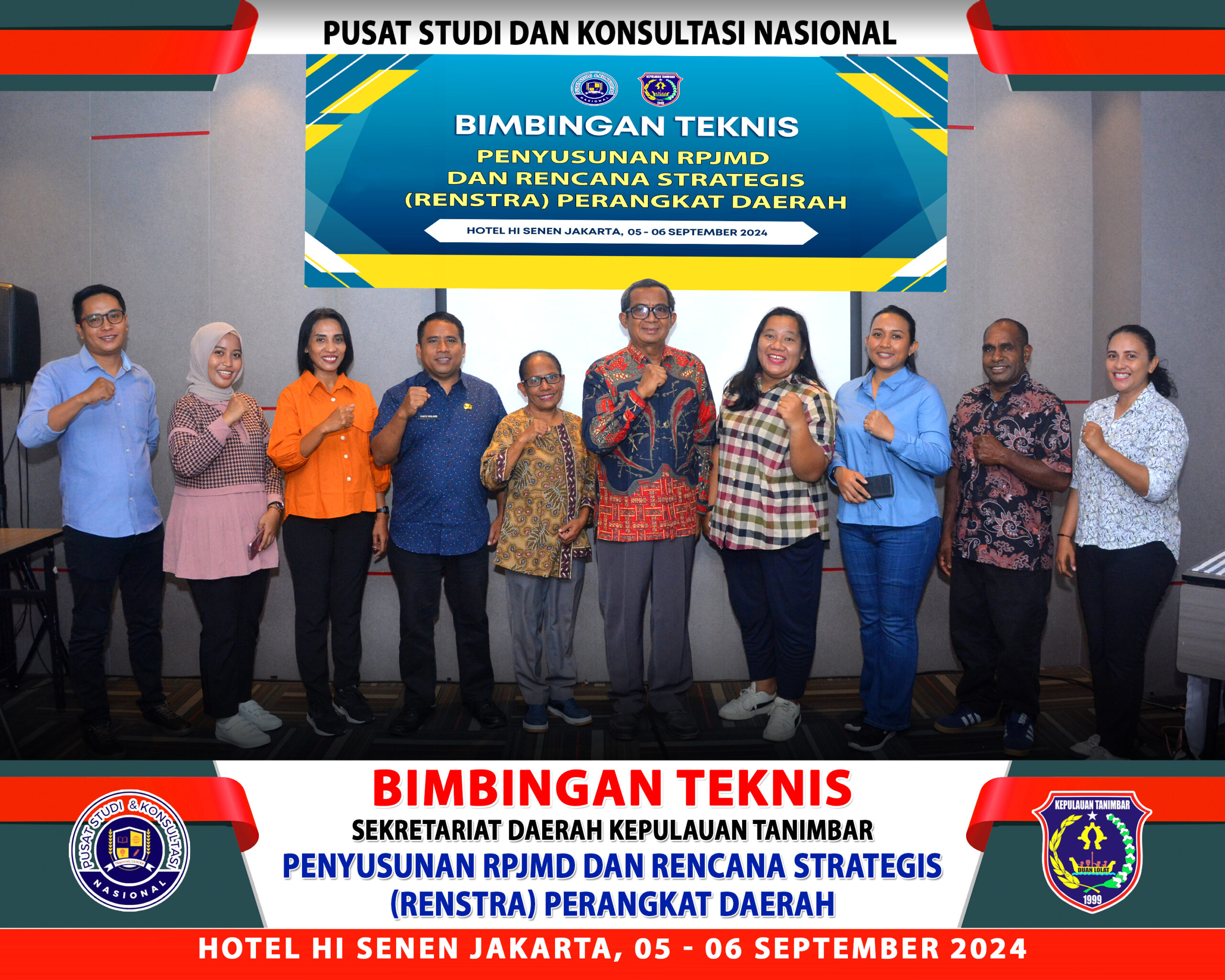 Bimtek Penyusuan RPJMD dan Rencana Strategis (RENSTRA) Perangkat Daerah, Sekertariat Daerah Kepulauan Tanimbar