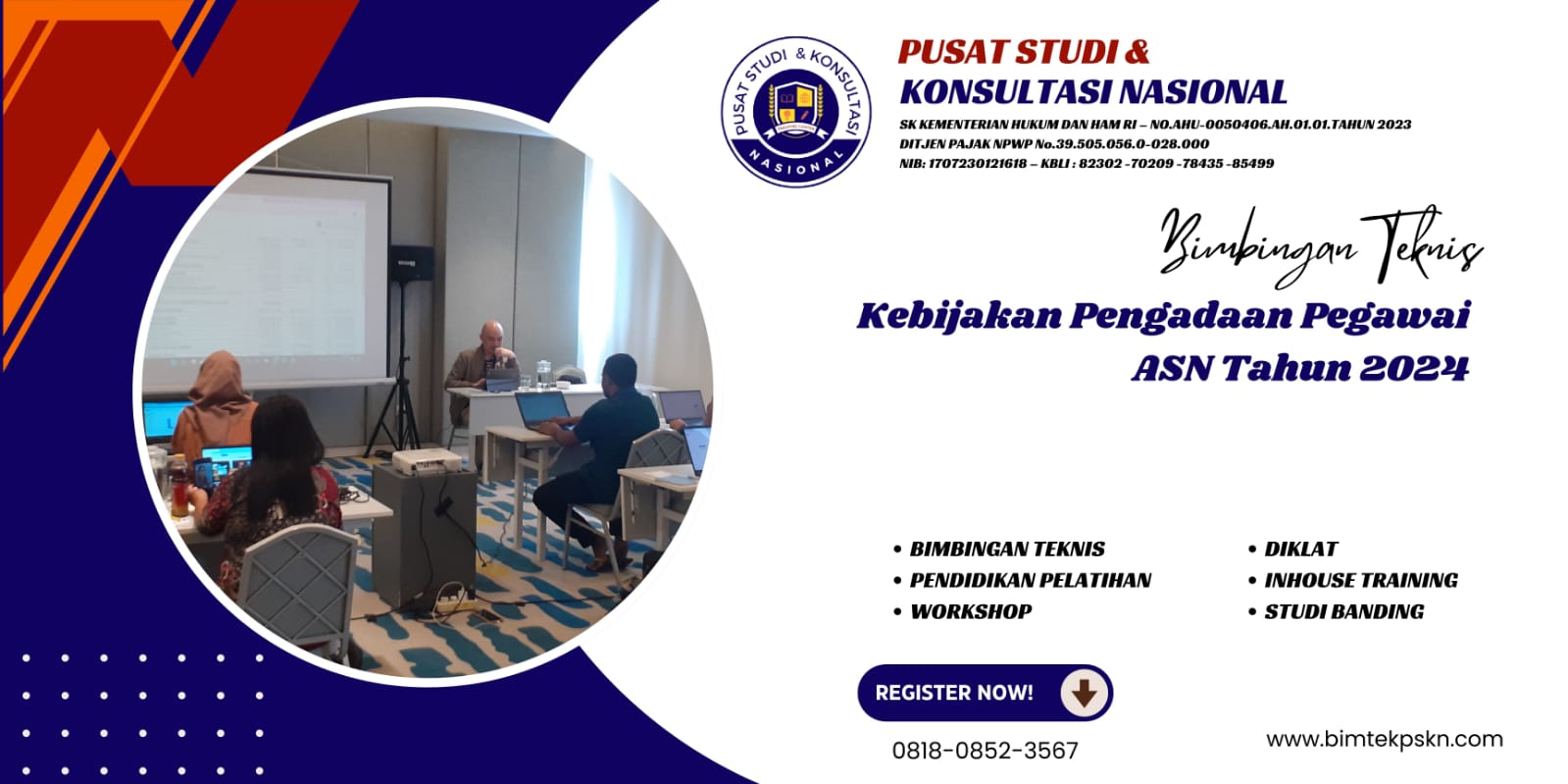 Bimtek Kebijakan Pengadaan Pegawai ASN Tahun 2024