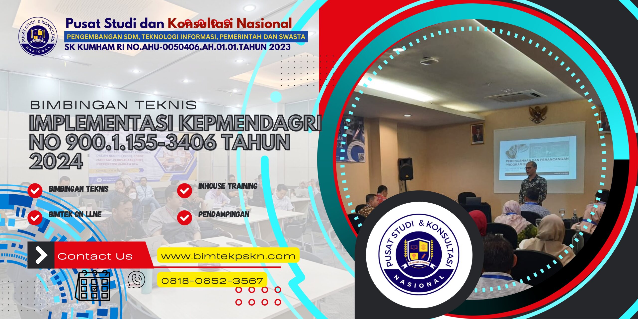 Bimtek Implementasi Kepmendagri No 900.1.155-3406 Tahun 2024 Tentang Hasil Verifikasi