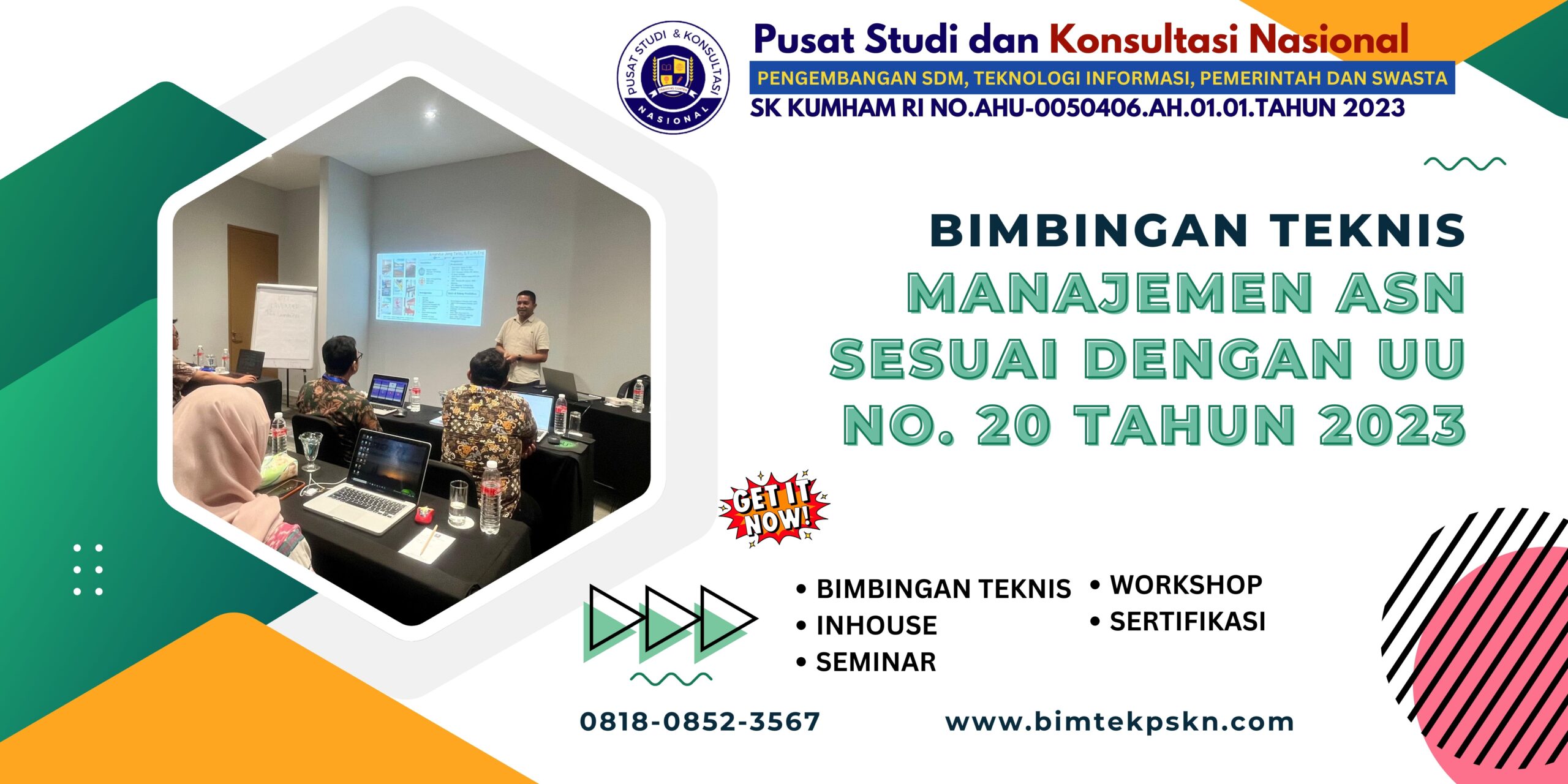 Bimtek Manajemen ASN Sesuai Dengan UU No. 20 Tahun 2023