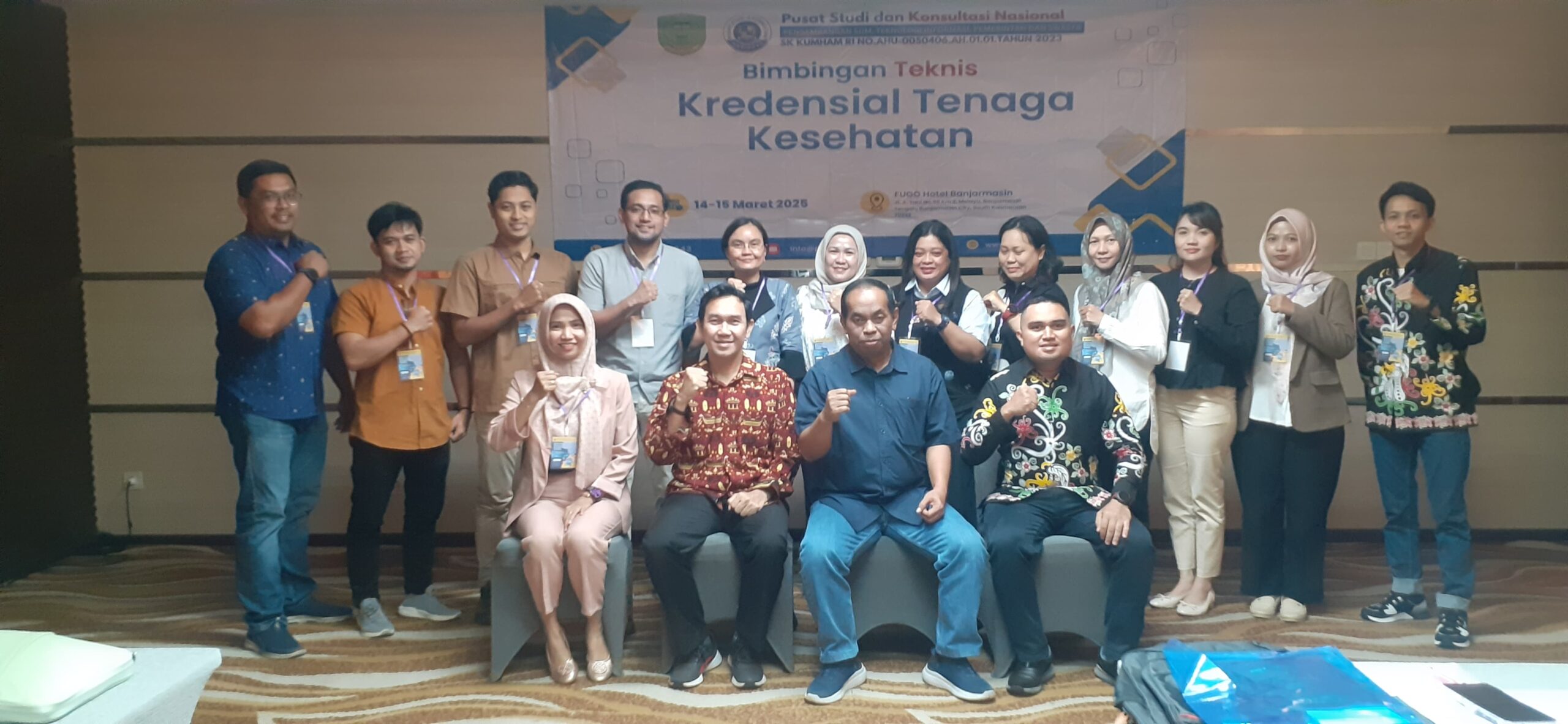 Bimtek Kredensial Tenaga Kesehatan, Dinas Kesehatan Kabupaten Pulang Pisau