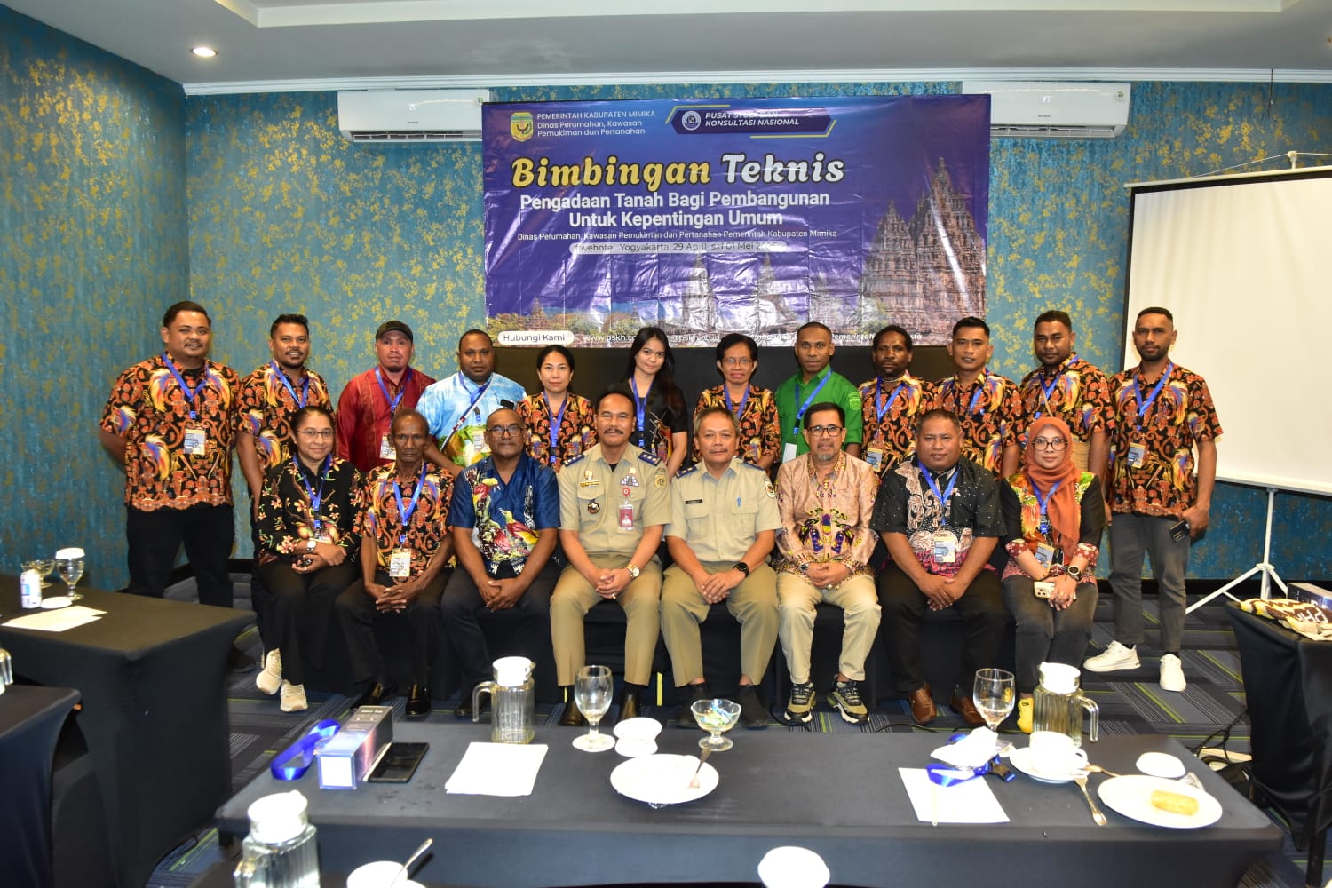Bimtek Pengadaan Tanah DPKPP Kabupaten Mimika, Papua Tahun 2025