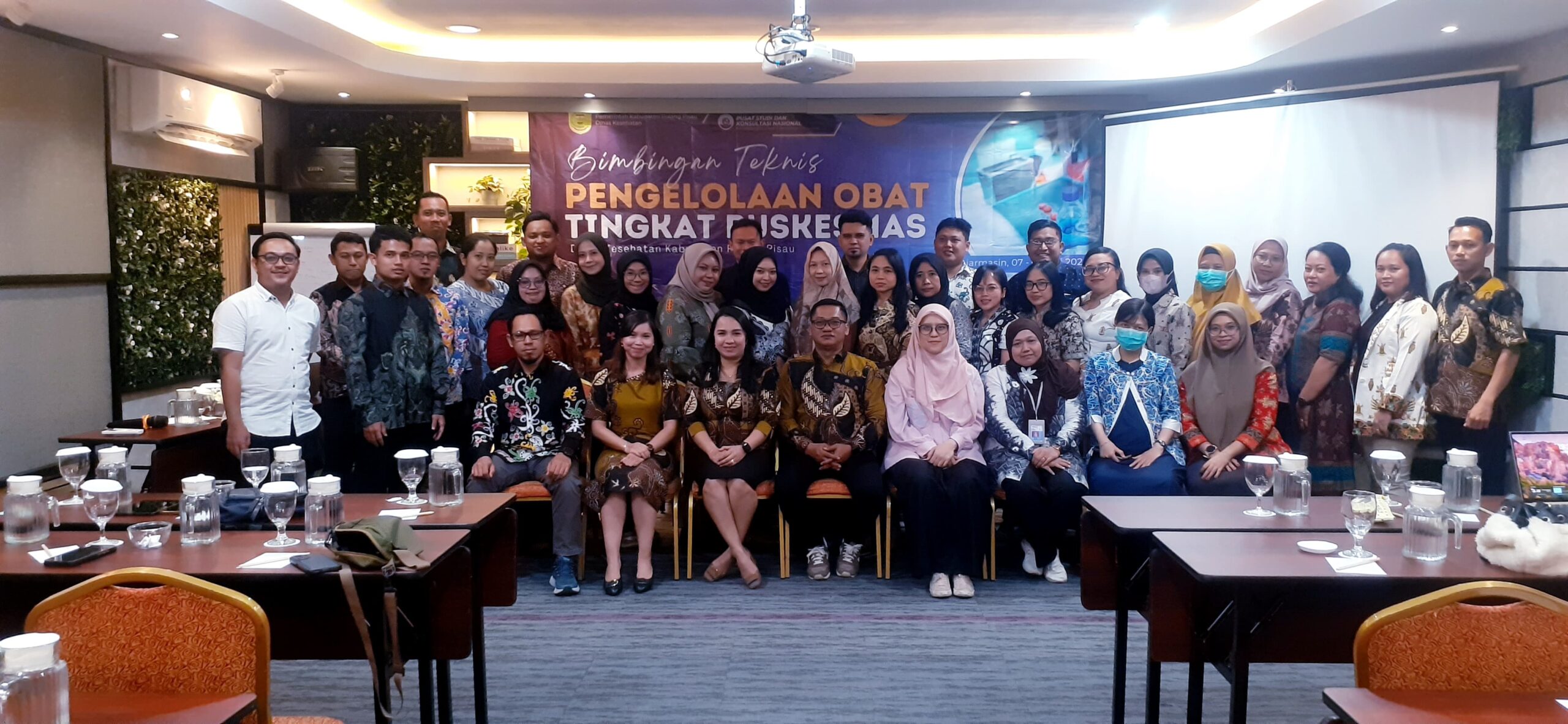 Bimtek Pengelolaan Obat di Tingkat Puskesmas, Dinas Kesehatan Kabupaten Pulang Pisau