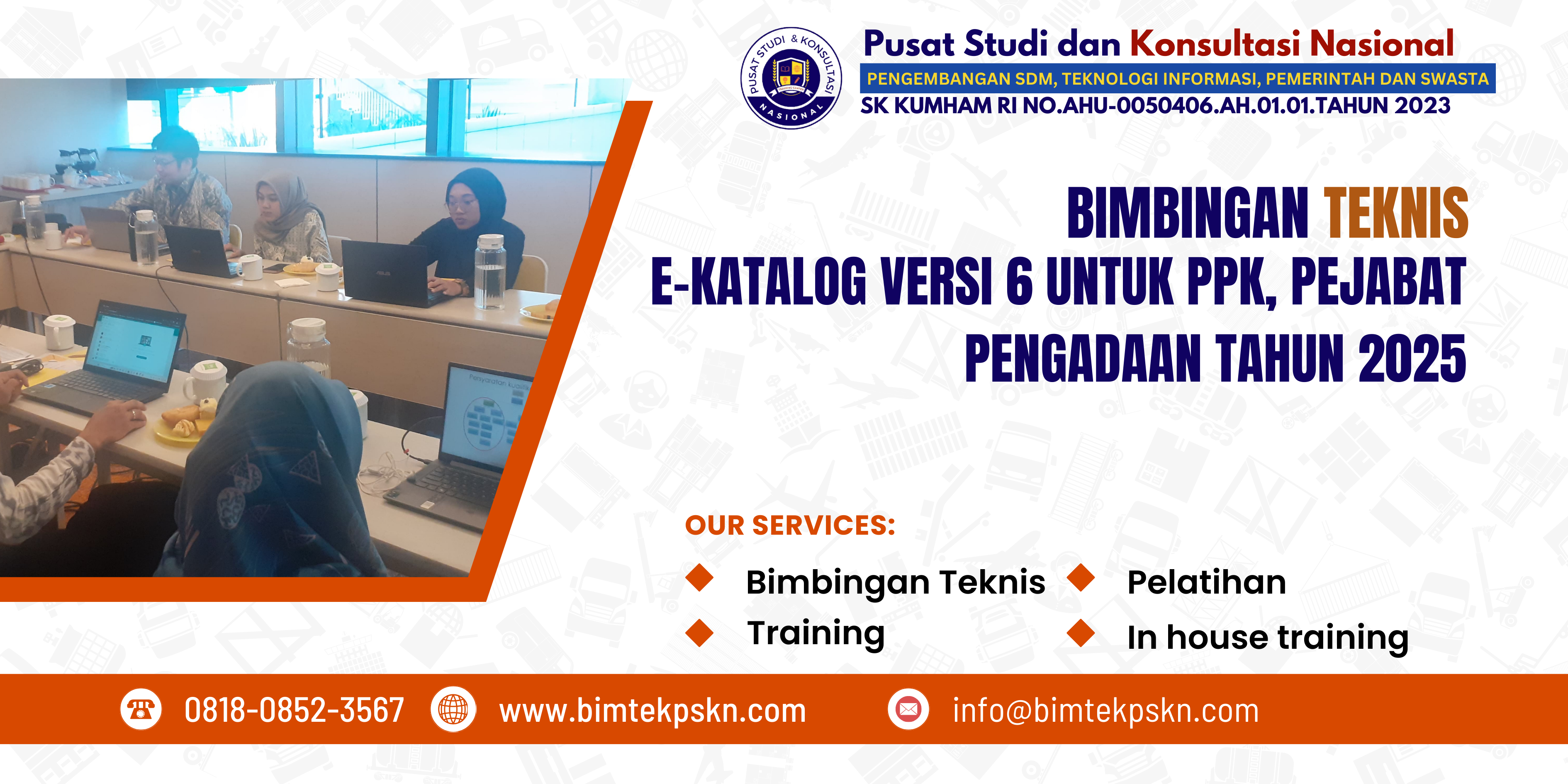 Jadwal Bimtek E-Katalog Versi 6 untuk PPK, Pejabat Pengadaan Tahun 2025