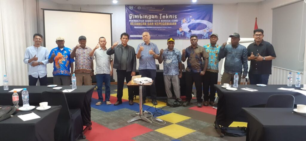Bimtek Peningkatan Sumber Daya Manusia (SDM) Keuangan dan Kepegawaian Bagi Aparatur BPBD Kabupaten Intan Jaya