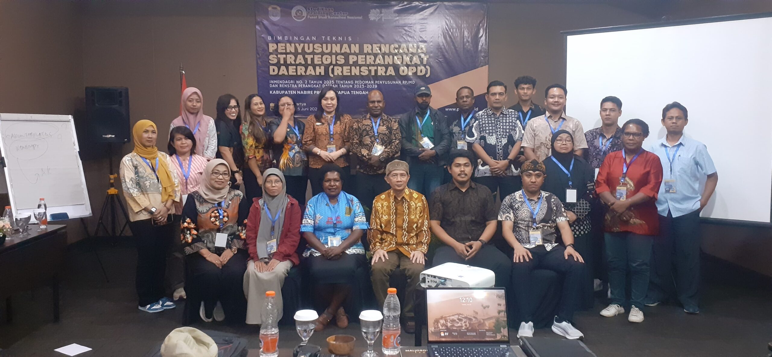 Bimtek Penyusunan Rencana strategis Perangkat Daerah (RENSTRA OPD), Pemerintah Provinsi Papua Tengah