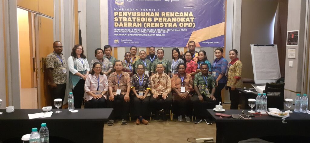 Bimtek Sosialisasi Inmendagri No. 2 Tahun 2025 Tentang Pedoman Penyusunan RPJMD dan Renstra PD Tahun 2025-2029, Pemerintah Provinsi Papua Tengah