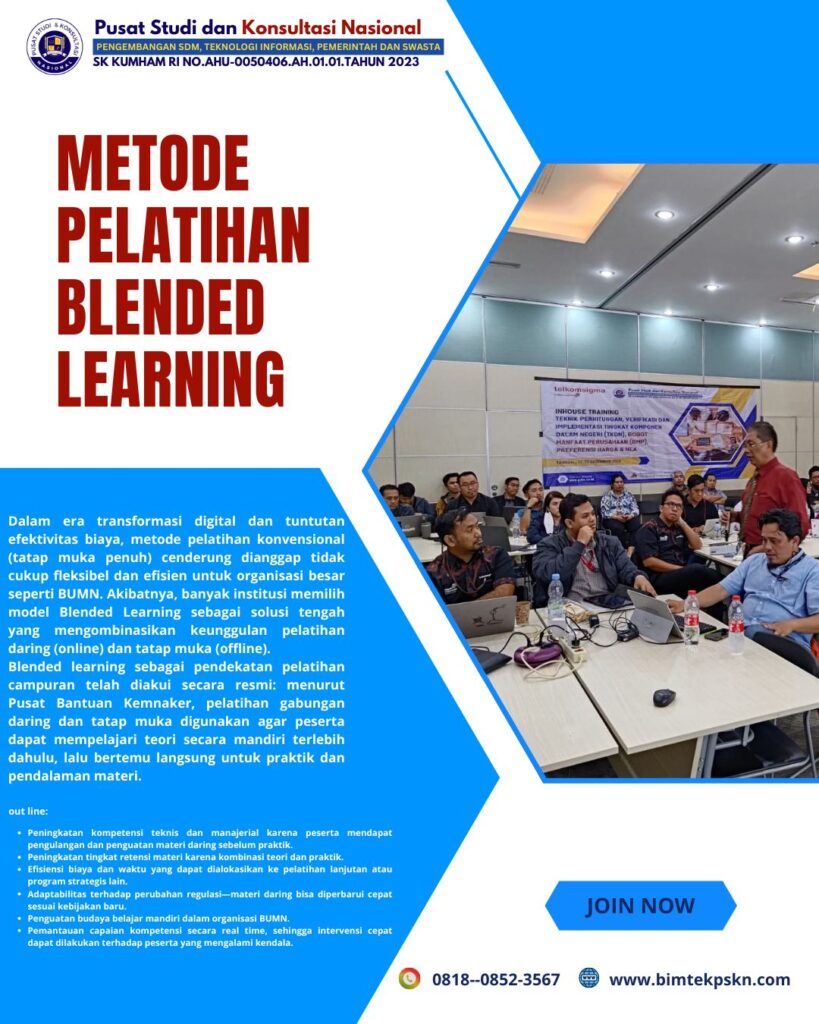 Metode Pelatihan Blended Learning