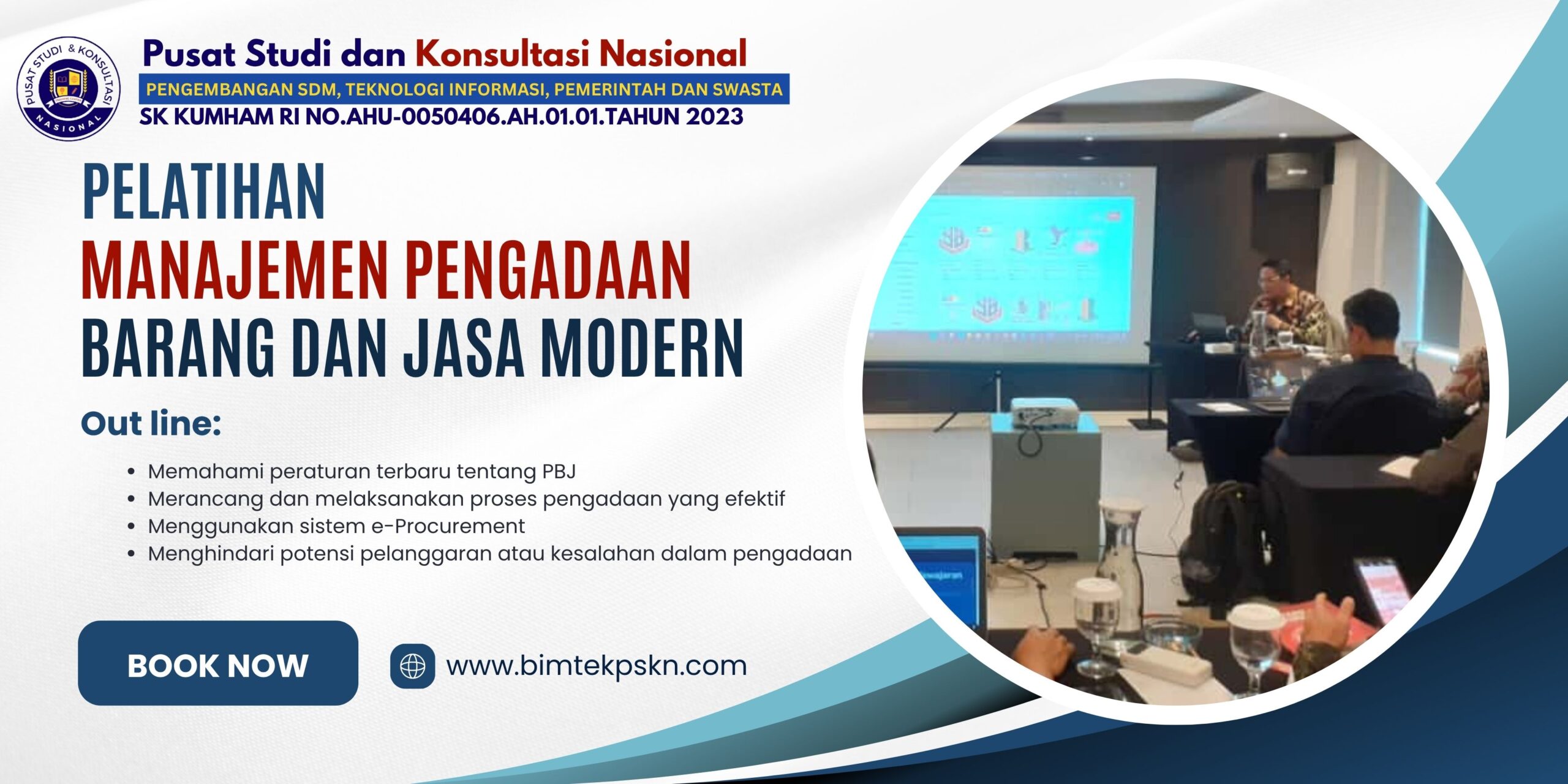 Pelatihan Manajemen Pengadaan Barang dan Jasa Modern