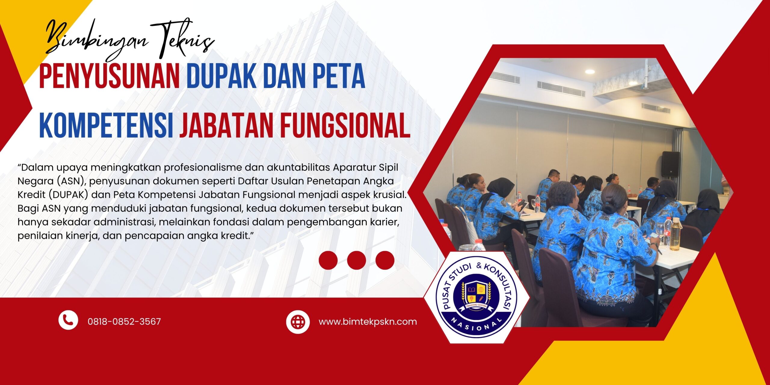 Penyusunan DUPAK dan Peta Kompetensi Jabatan Fungsional
