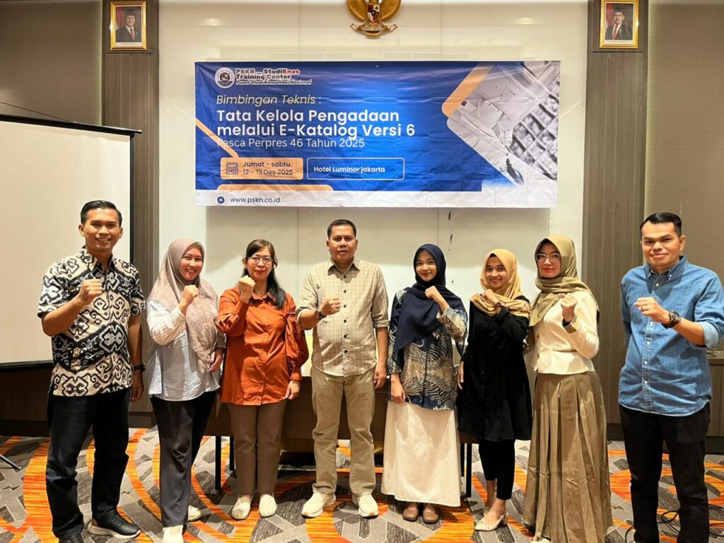 Bimtek E Katalog Versi 6 Pasca Perpres 46 Tahun 2025, Dinas Kesehatan Kabupaten Sarolangun