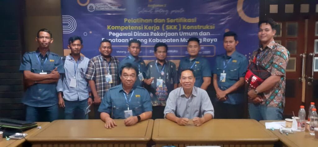Pelatihan dan Uji Kompetensi Teknik Jembatan (Bridge Construction Engineering) dan Pelaksana Lapangan Pekerjaan Jalan Konstruksi, PUPR Murung Raya Angkatan 2