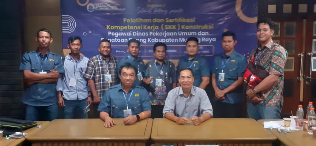 Pelatihan dan Uji Kompetensi Teknik Jembatan (Bridge Construction Engineering) dan Pelaksana Lapangan Pekerjaan Jalan Konstruksi, PUPR Murung Raya Angkatan 2
