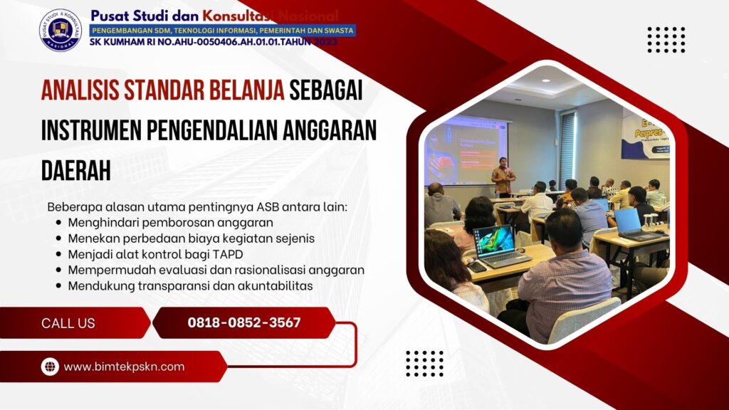 Analisis Standar Belanja sebagai Instrumen Pengendalian Anggaran Daerah