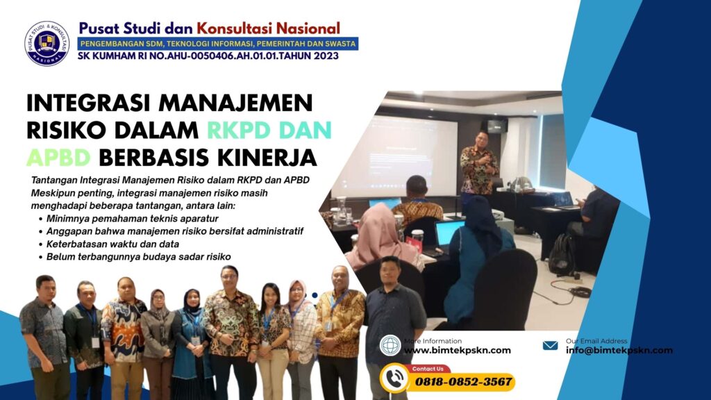 Integrasi Manajemen Risiko dalam RKPD dan APBD Berbasis Kinerja