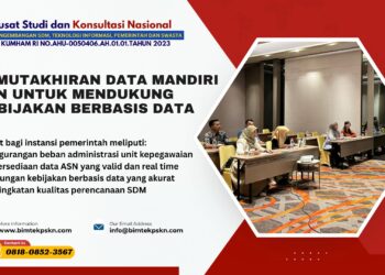 Pemutakhiran Data Mandiri ASN untuk Mendukung Kebijakan Berbasis Data