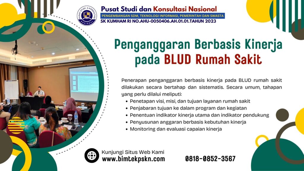 Penganggaran Berbasis Kinerja pada BLUD Rumah Sakit