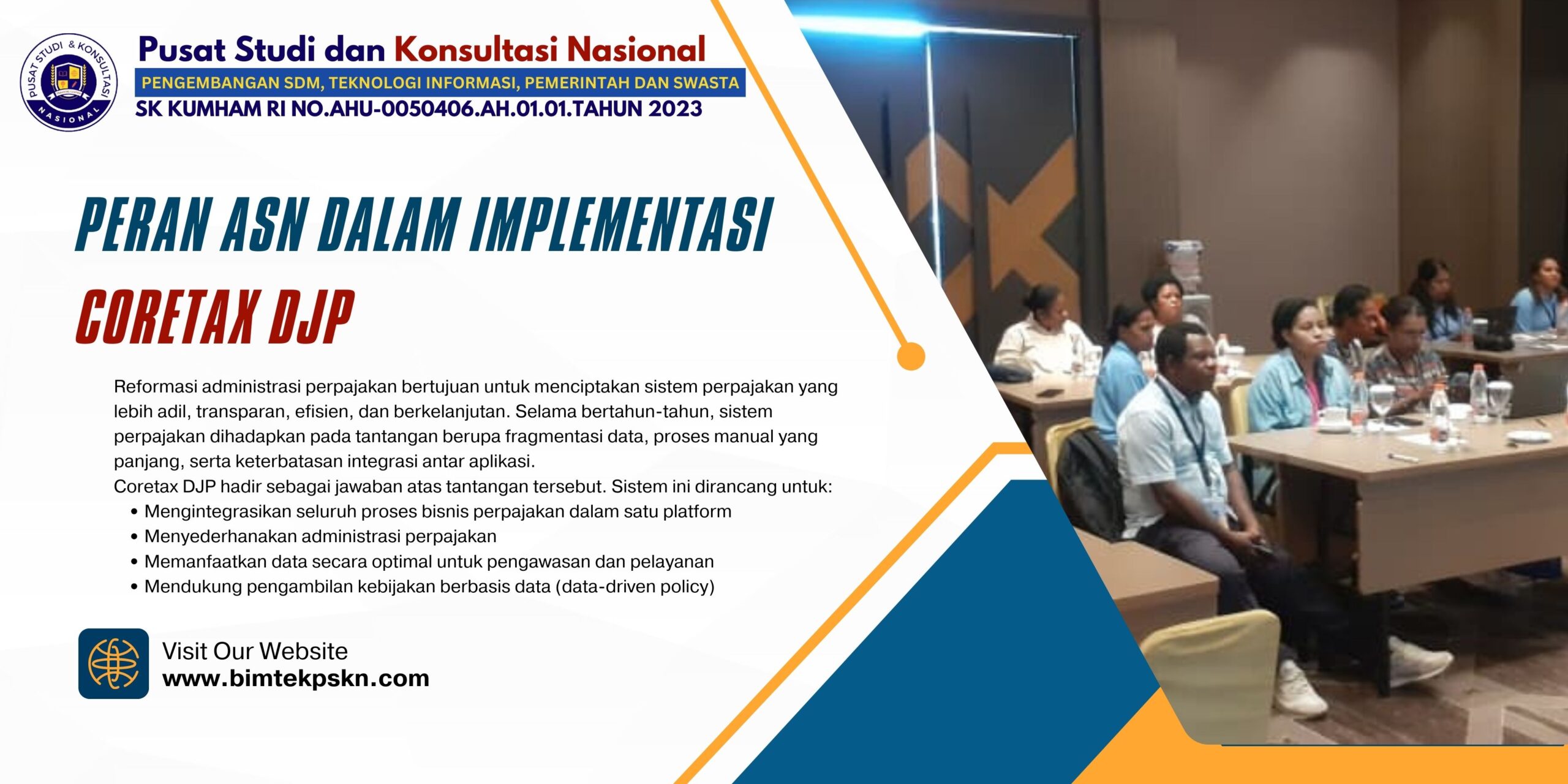 Peran ASN dalam Implementasi Coretax DJP