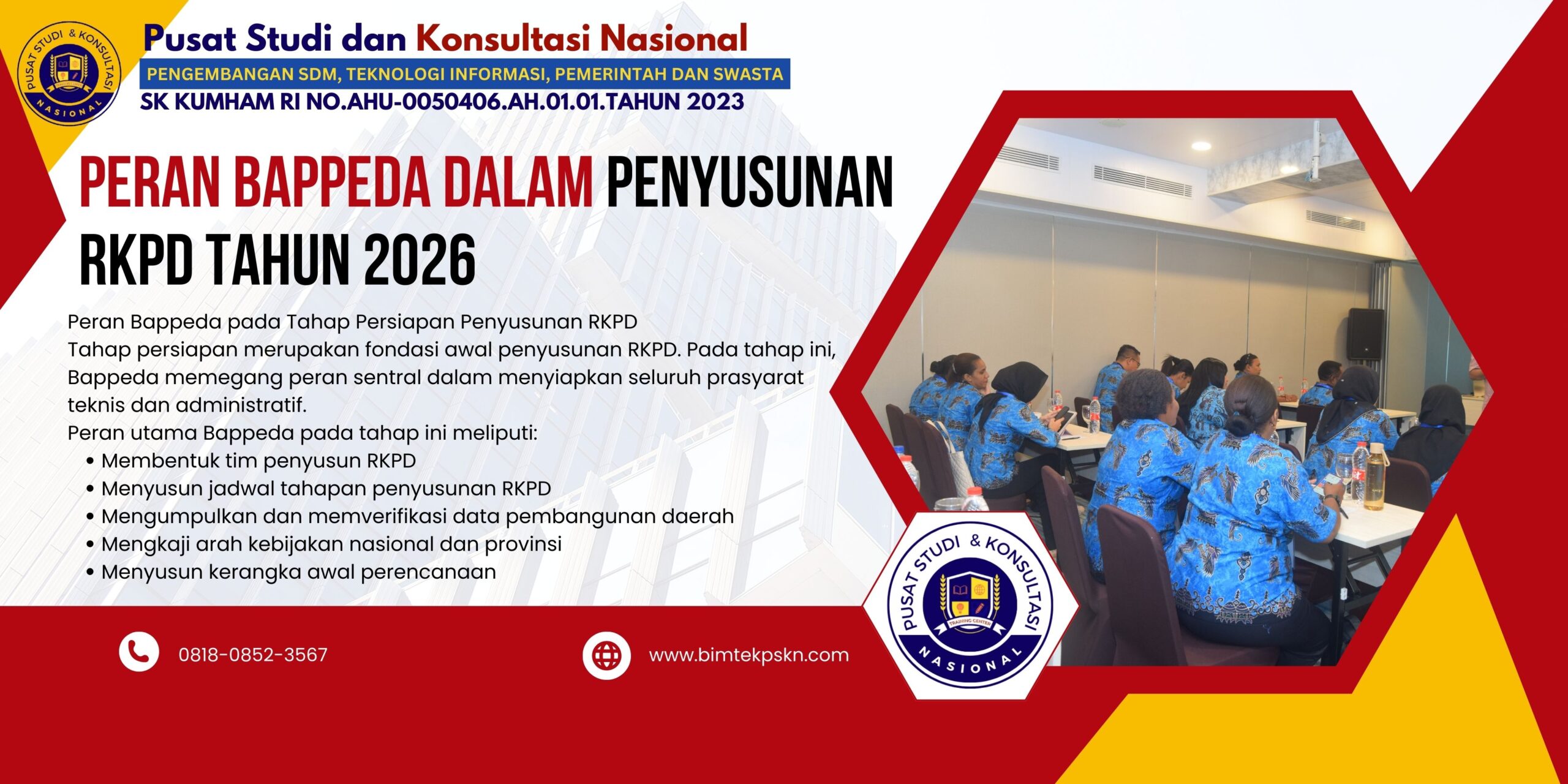 Peran Bappeda dalam Penyusunan RKPD Tahun 2026
