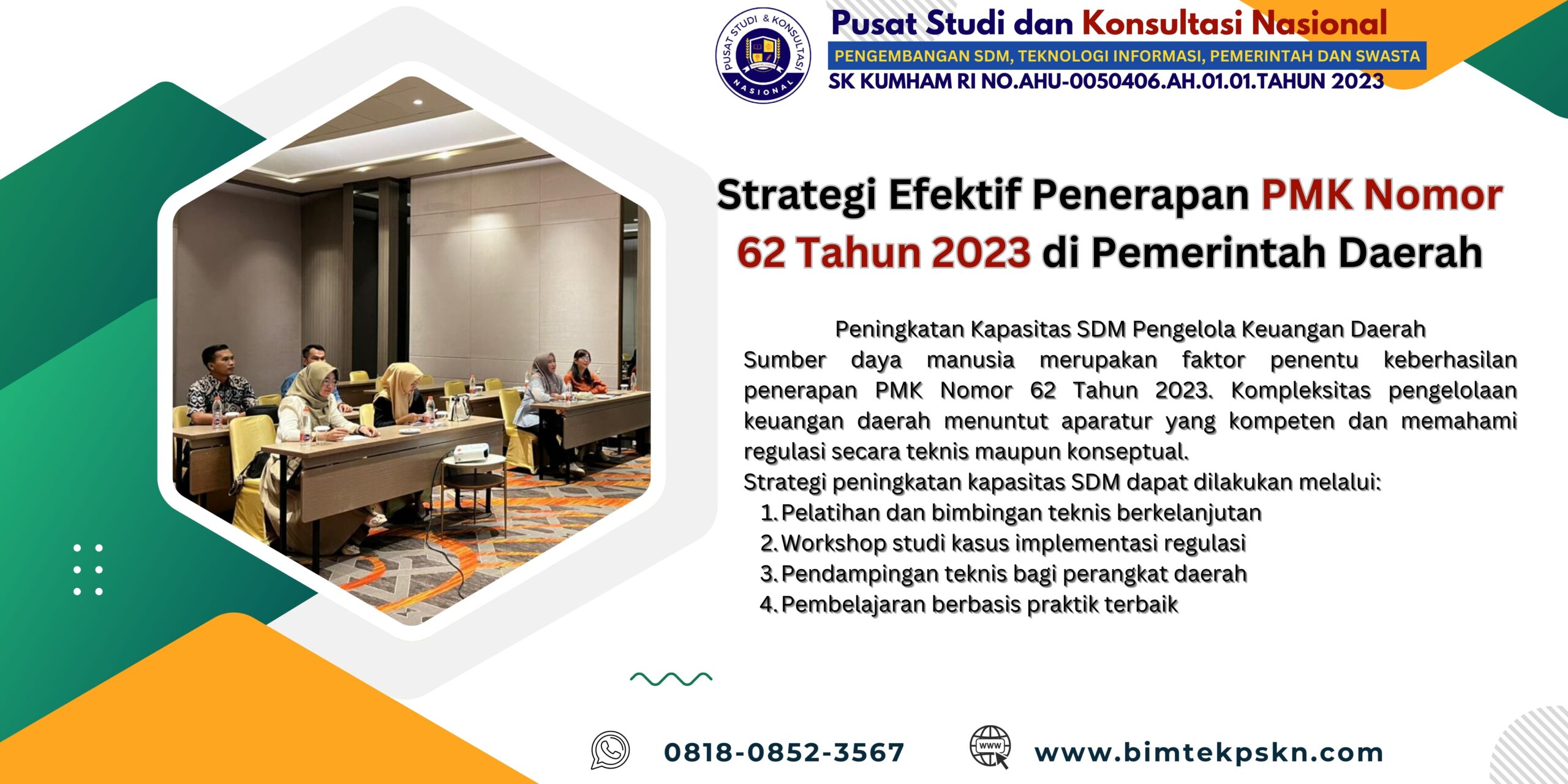 Strategi Efektif Penerapan PMK Nomor 62 Tahun 2023 di Pemerintah Daerah