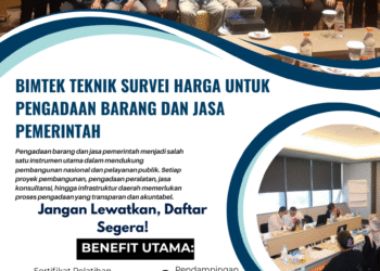 Bimtek Metode Survei Harga Barang dan Jasa Pemerintah