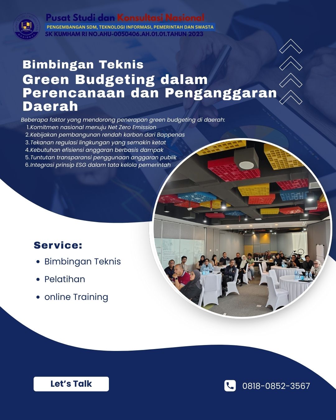 Bimtek Green Budgeting dalam Perencanaan dan Penganggaran Daerah