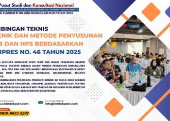 Teknik dan Metode Penyusunan RAB dan HPS Berdasarkan Perpres No. 46 Tahun 2025