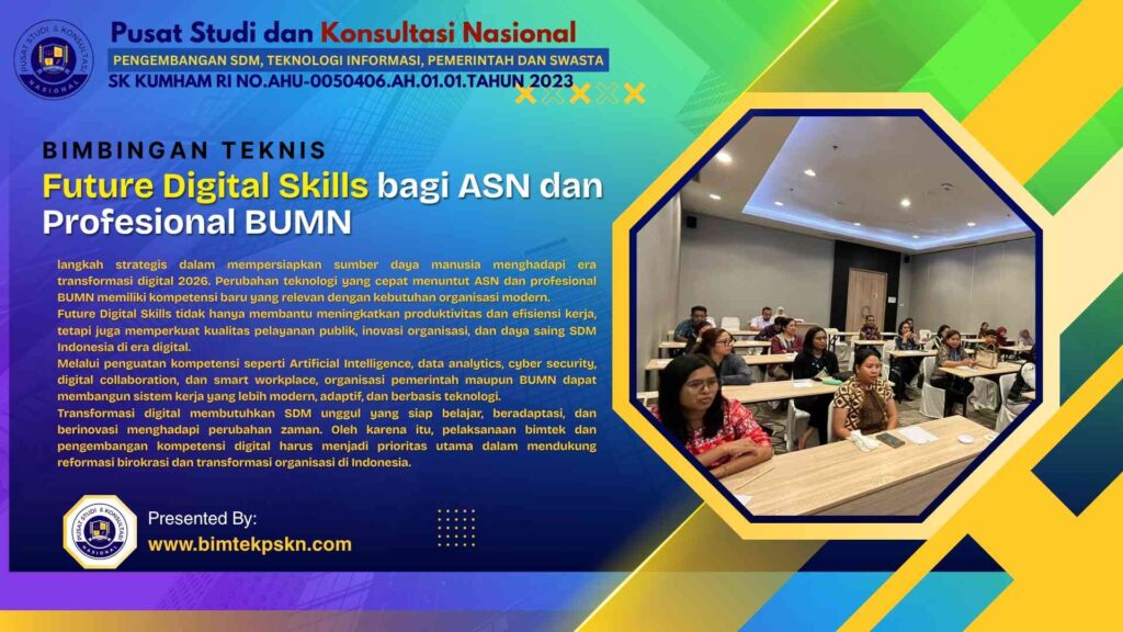 Bimbingan Teknis Future Digital Skills bagi ASN dan Profesional BUMN