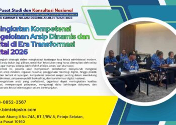 Bimtek Peningkatan Kompetensi Pengelolaan Arsip Dinamis dan Digital di Era Transformasi Digital 2026