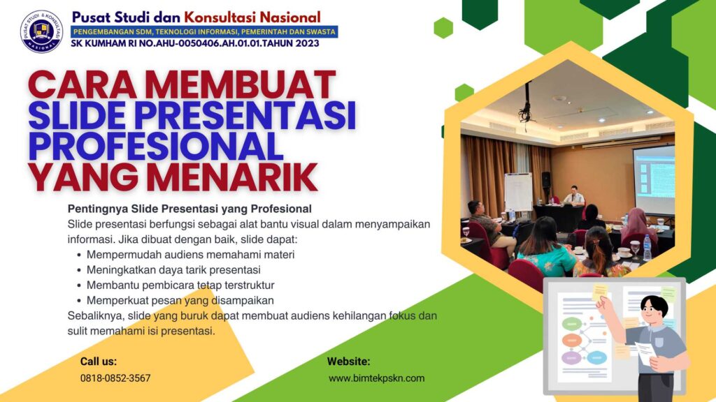 Cara Membuat Slide Presentasi Profesional yang Menarik