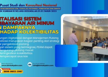 Digitalisasi Sistem Pembayaran Air Minum dan Dampaknya terhadap Kolektibilitas