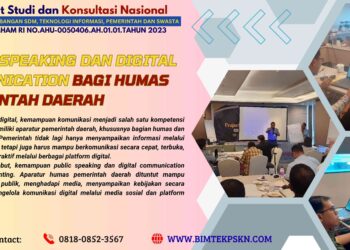 Pelatihan Public Speaking dan Digital Communication bagi Humas Pemerintah Daerah