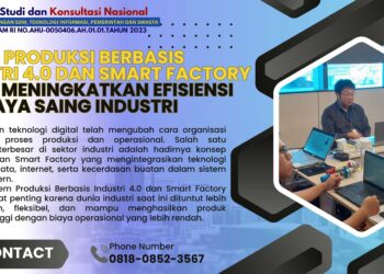 Pelatihan Sistem Produksi Berbasis Industri 4.0 dan Smart Factory untuk Meningkatkan Efisiensi dan Daya Saing Industri