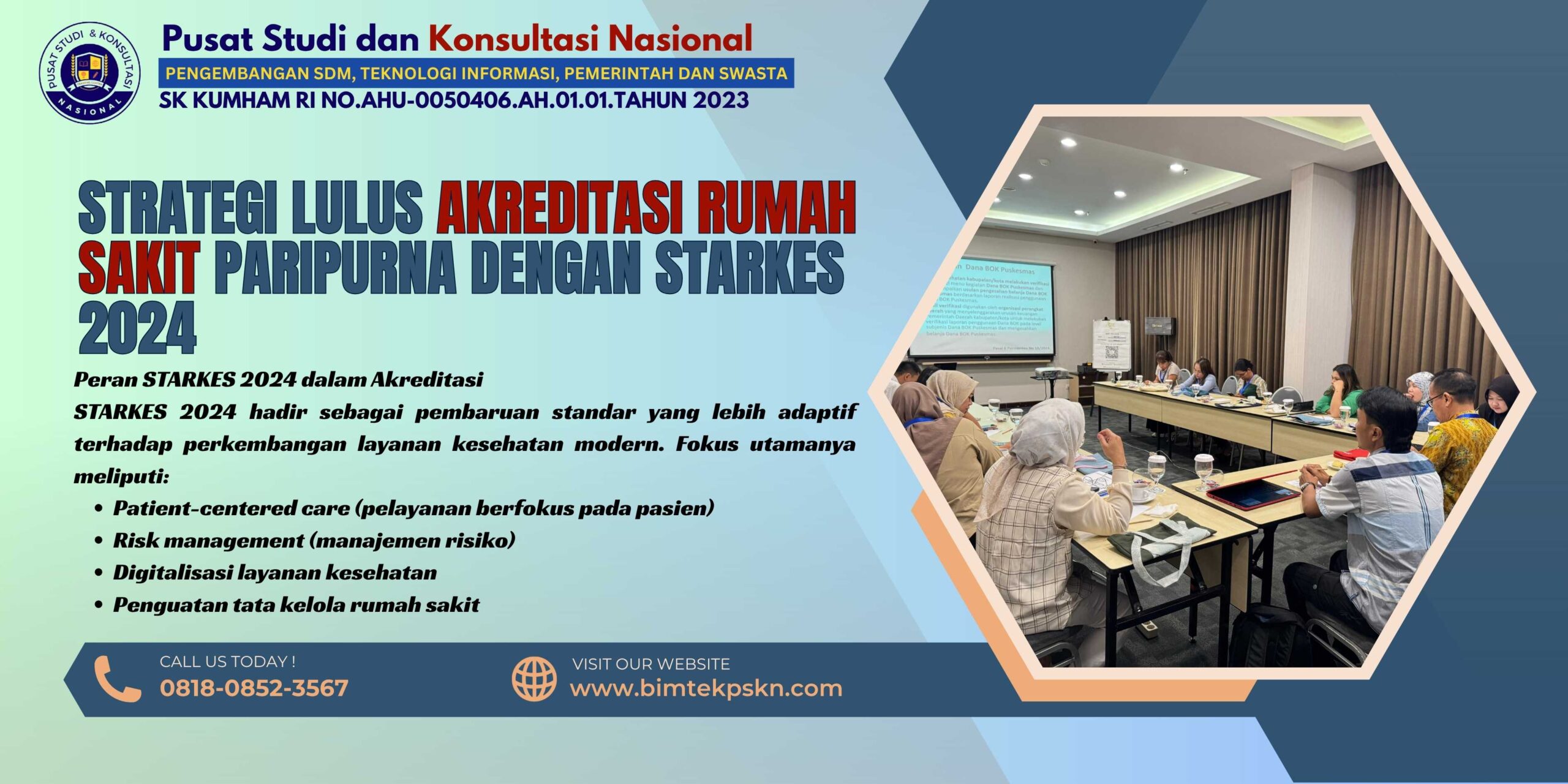 Strategi Lulus Akreditasi Rumah Sakit Paripurna dengan STARKES 2024