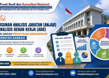 Bimtek Penyusunan Analisis Jabatan (Anjab) dan Analisis Beban Kerja (ABK) sebagai Dasar Penataan Organisasi Pemerintah Daerah
