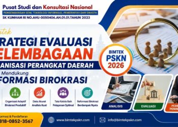 Bimtek Strategi Evaluasi Kelembagaan Organisasi Perangkat Daerah untuk Mendukung Reformasi Birokrasi