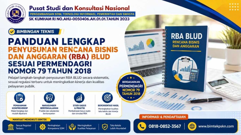 Panduan Lengkap Penyusunan Rencana Bisnis dan Anggaran (RBA) BLUD Sesuai Permendagri Nomor 79 Tahun 2018