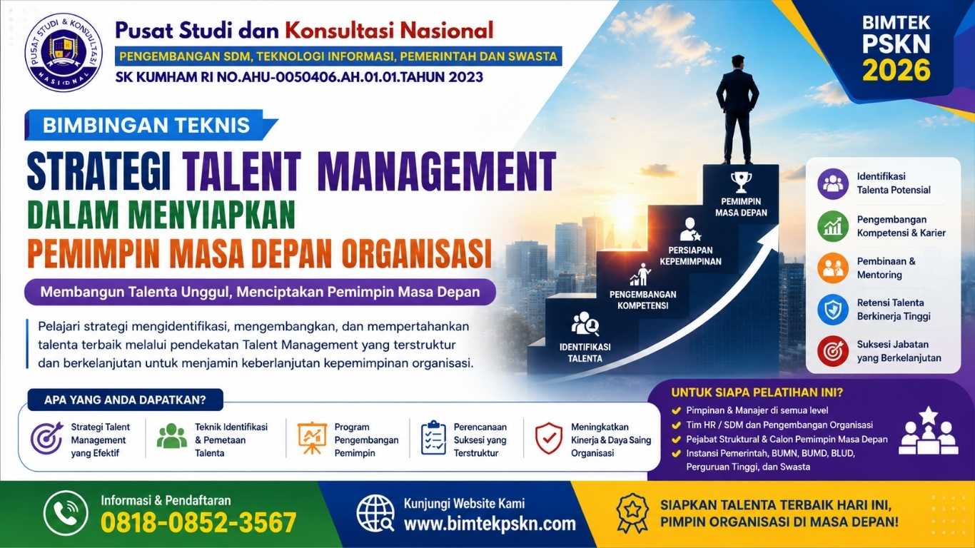 Strategi Talent Management dalam Menyiapkan Pemimpin Masa Depan Organisasi