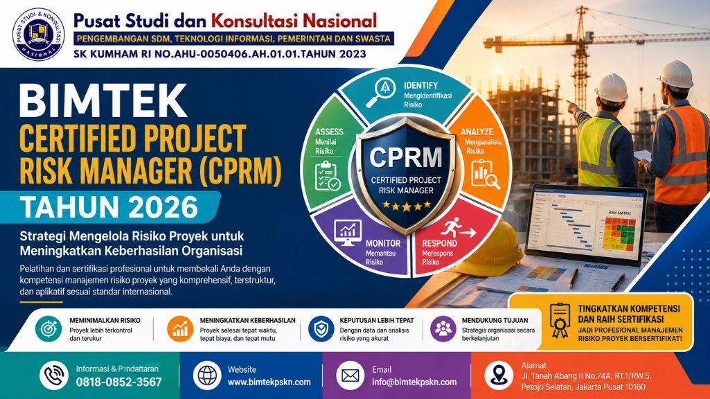 Bimtek Certified Project Risk Manager (CPRM) Tahun 2026