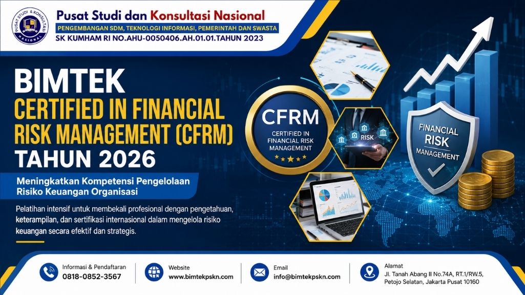 Bimtek Certified in Financial Risk Management (CFRM) Tahun 2026