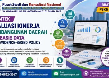 Bimtek Evaluasi Kinerja Pembangunan Daerah Berbasis Data dan Evidence-Based Policy