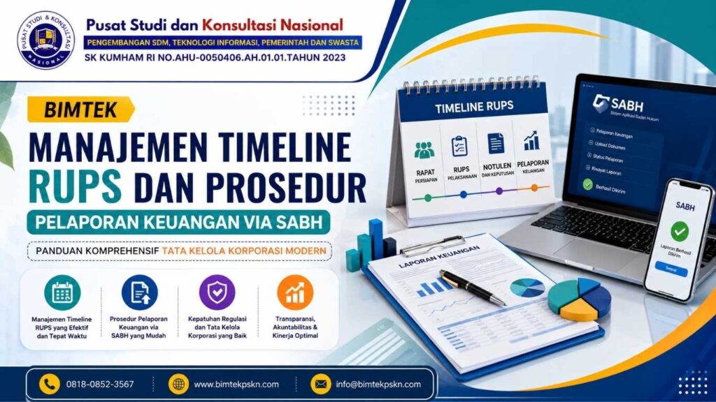 Bimtek Manajemen Timeline RUPS dan Prosedur Pelaporan Keuangan via SABH Panduan Komprehensif Tata Kelola Korporasi Modern
