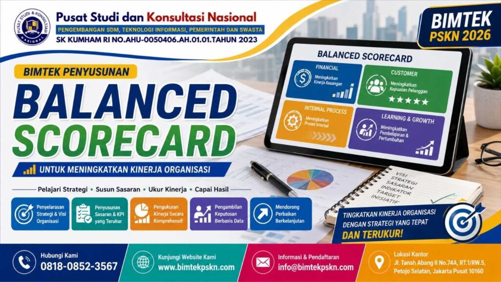 Bimtek Penyusunan Balanced Scorecard Untuk Meningkatkan Kinerja Organisasi