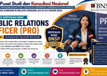 Bimtek Sertifikasi Public Relations Officer (PRO) Tahun 2026 Pelatihan Public Relations Profesional