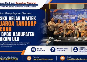 Penguatan Kesiapsiagaan Bencana PT. PSKN Gelar Bimtek Keluarga Tanggap Bencana bagi BPBD Kabupaten Mahakam Ulu